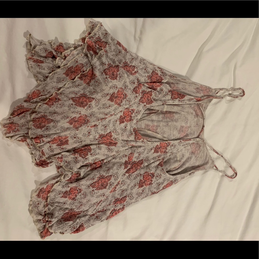 FREE PEOPLE • SOFT FLORAL TANK TOP